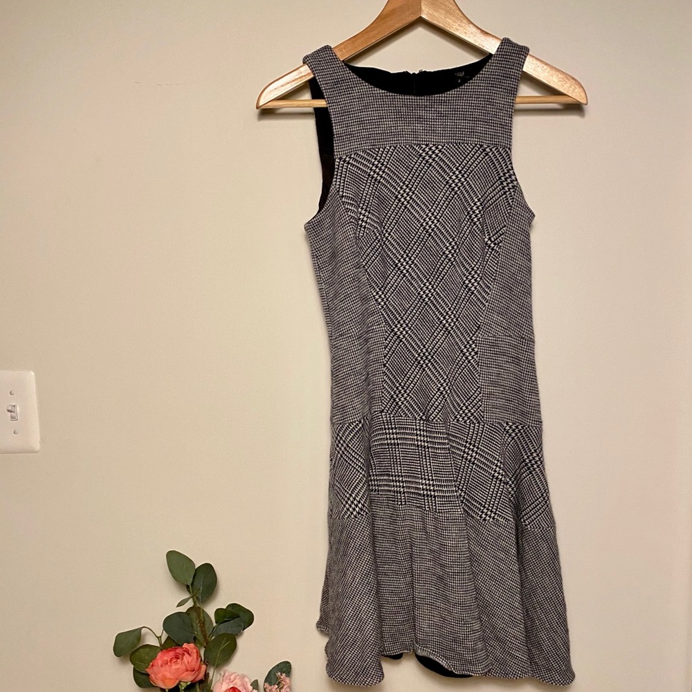 Tibi mini checkered dress